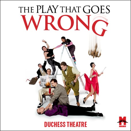 The Play That Goes Wrong Book Official Tickets Duchess Theatre